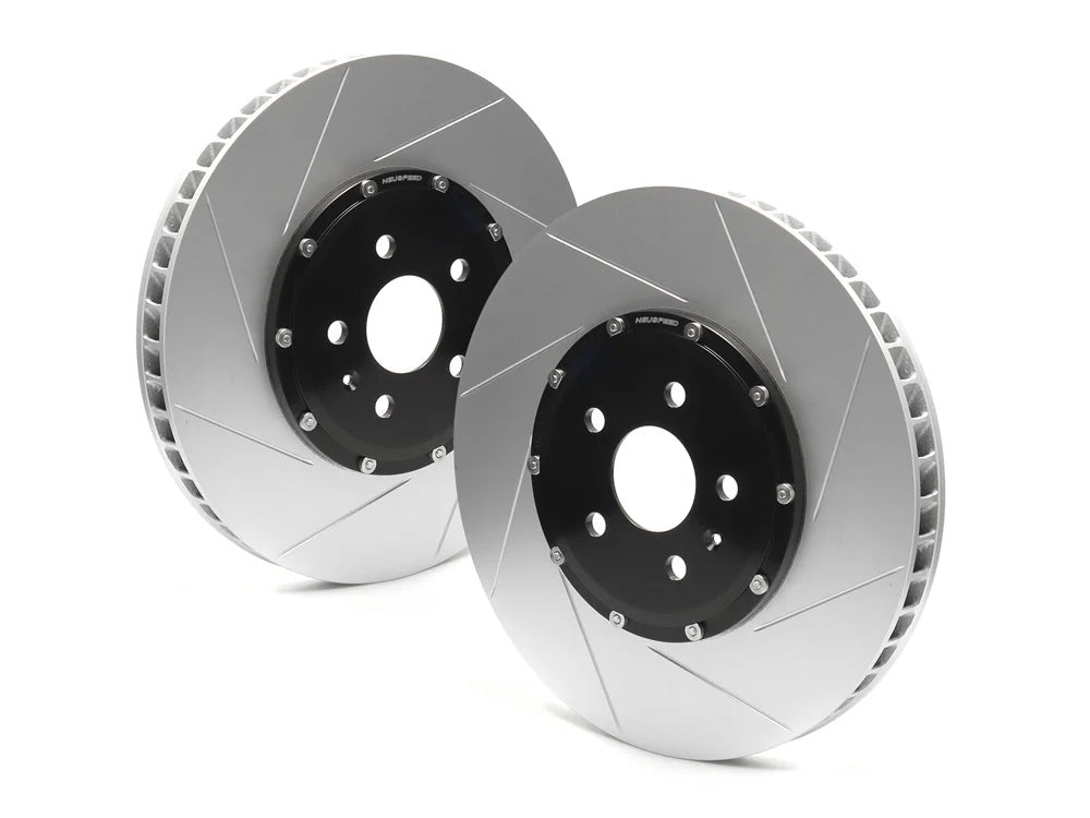 Neuspeed 2-Piece Front Floating Brake Rotors | 2022+ VW Golf R / Audi S3 (9944LR)