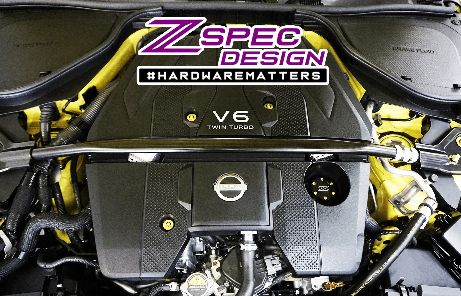 ZSPEC "Stage 1" Dress Up Bolts® Titanium Hardware Kit | 2023+ Nissan Z 3.0TT (00843612107060)