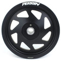 Perrin Lightweight Crank Pulley - Black | 2022+ Subaru BRZ/Toyota GR86 and 2022+ Subaru WRX (PSP-ENG-106BK)