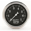 Autometer 2-1/16" 0-7000 RPM Tachometer Gauge Old Tyme Black | Universal (1797)