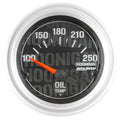 Autometer 2-1/16" 100-250 °F Electric Oil Temperature Gauge Hoonigan | Universal (4347-09000)