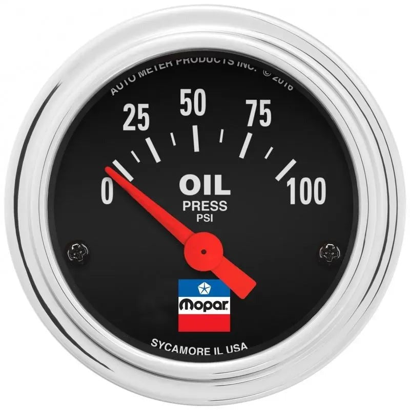 Autometer 2" 0-100 PSI Oil Pressure Gauge MOPAR CLASSIC | Universal (880786)