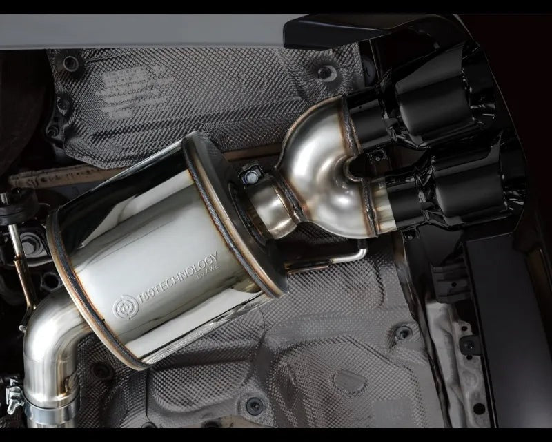 AWE Touring Edition Exhaust for Audi C8 S6/S7 - Diamond Black Tips (3015-43107)