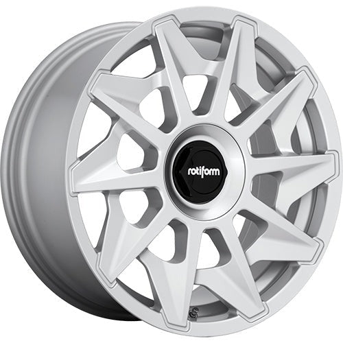 Rotiform Wheels CVT Gloss Silver 19x8.5 | 5x100/5x112 (R1241985F3+45)
