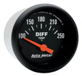 Autometer 2-1/16" 100-250 °F Differential Temperature Gauge Z-SERIES | Universal (2636)