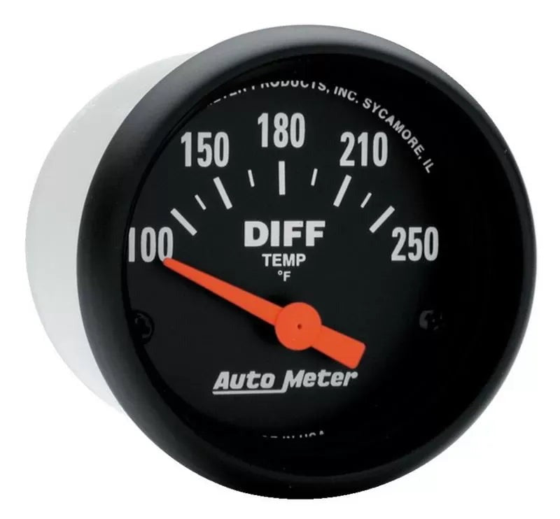 Autometer 2-1/16" 100-250 °F Differential Temperature Gauge Z-SERIES | Universal (2636)