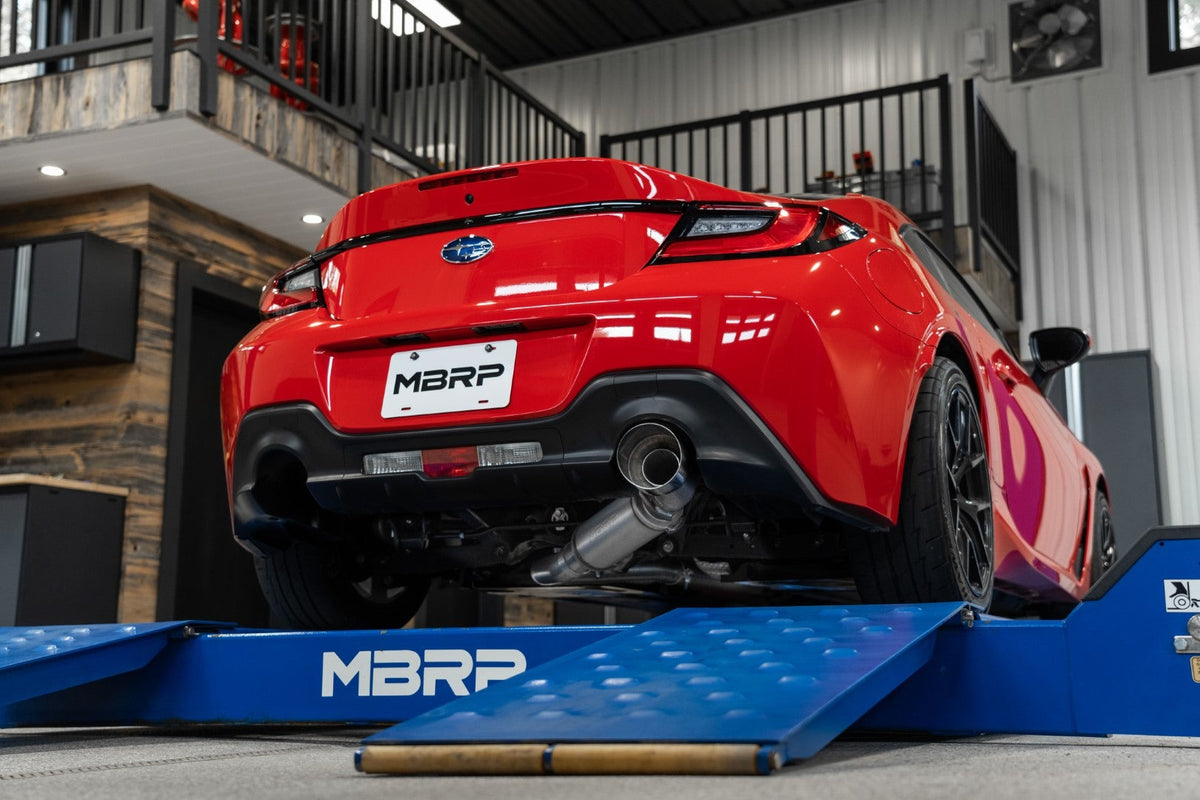 MBRP Stainless Steel 3" Cat-Back - Single Rear Exit | 2013-2025 Toyota GR86 / Subaru BRZ / Scion FR-S (S4806)