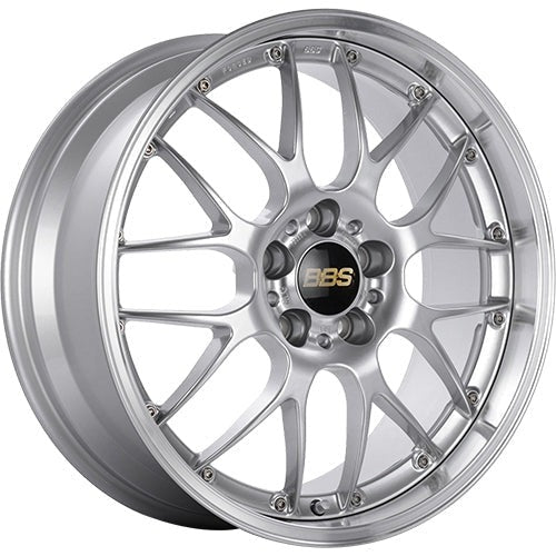 BBS Wheels RSGT Diamond Silver w/ Diamond Cut Machined Lip 19x9.5 | 5x112 (RS924HDSPK)
