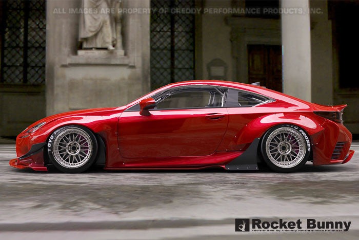 GReddy Rocket Bunny Front Fenders | 2015-2025 Lexus RC F (17010264)