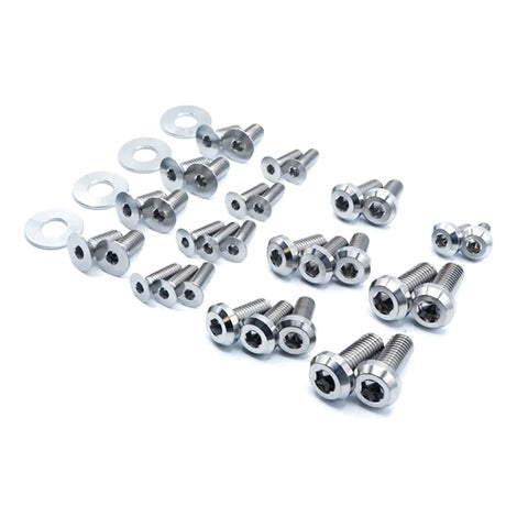 Dress Up Bolts Titanium Hardware Door Kit | 2021+ BMW M3 (BMW-035)
