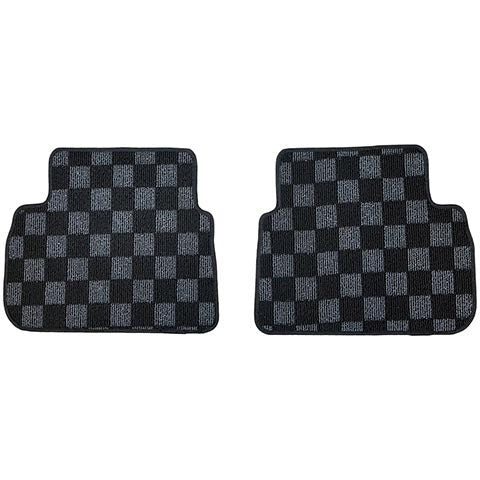 P2M Front + Rear Race Floor Mats - Dark Grey | 2022+ Subaru WRX (P2-CPTVBFFRDG-TP)