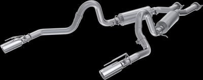 MBRP Stainless Steel 2.5" Cat-Back - Dual Exit | 1999-2004 Ford Mustang GT / Mach 1 (S7221AL)