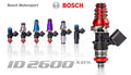 Injector Dynamics 2600-XDS Injectors - 14mm Top - -204 / 14mm Lower O-Ring Set of 2 |1879-1984 Mazda RX-7 (2600.11.06.60.14.2)