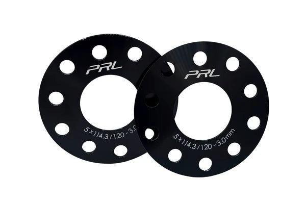 PRL 3mm Hub-Centric Spacers | 5x114.3 & 5x120 (PRL.1185.1.0)