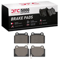 DFC 5000 Advanced Low Metallic Rear Brake Pads | 2008-2015 Mitsubishi Evo X (1551-1368-00)