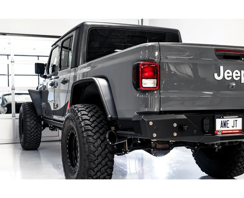 AWE Trail-to-Tread Conversion Kit (Single-Side) for Jeep JT 3.6L - Diamond Black Tip (3015-23063)