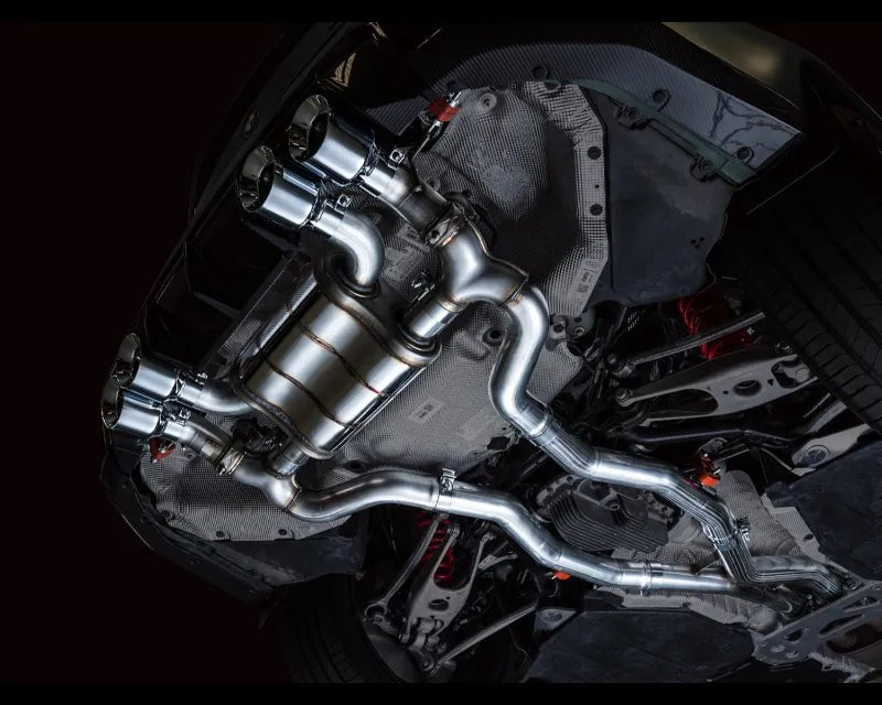 AWE SwitchPath Catback Exhaust for BMW G8X M3/M4 - Chrome Silver Tips (3025-43480)