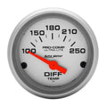 Autometer 2-1/16" 100-250 °F Differential Temperature Gauge ULTRA-LITE | Universal (4349)