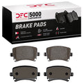 DFC 5000 Advanced Low Metallic Rear Brake Pads | Multiple VW/Audi Fitments (1552-1108-00)