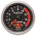 Autometer 2-1/16" 0-1600 PSI Nitrous Pressure Gauge SPORT-COMP II | Universal (3673)