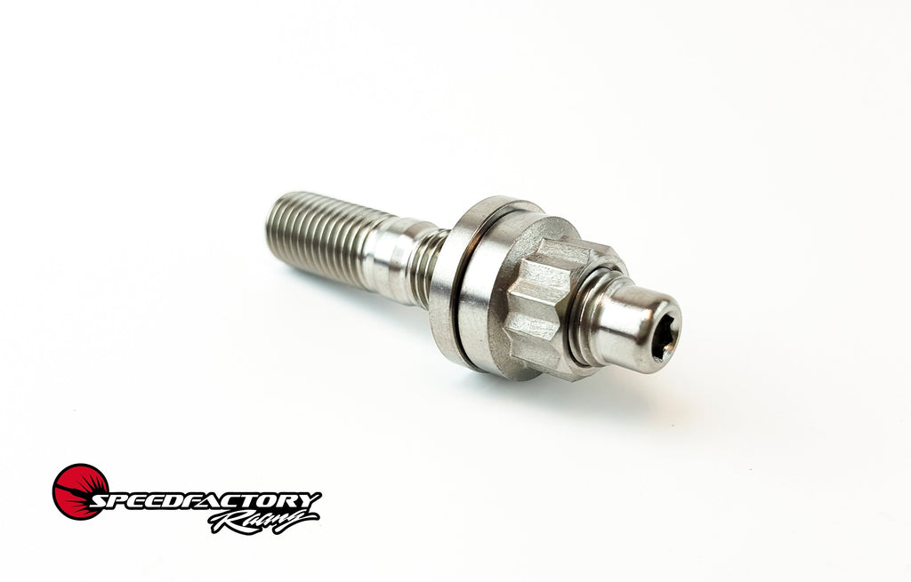 SpeedFactory Racing 1JZ/2JZ Exhaust Manifold Titanium Stud Kit | 1993-1998 Toyota Supra (SF-80-063-12)