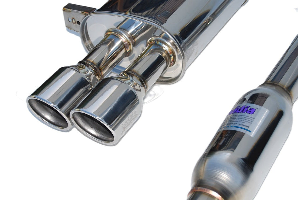 Invidia Q300 Catback Exhaust w/Stainless Steel Tips | 2014-Up Mini Cooper-S (HS14MCSG3S)