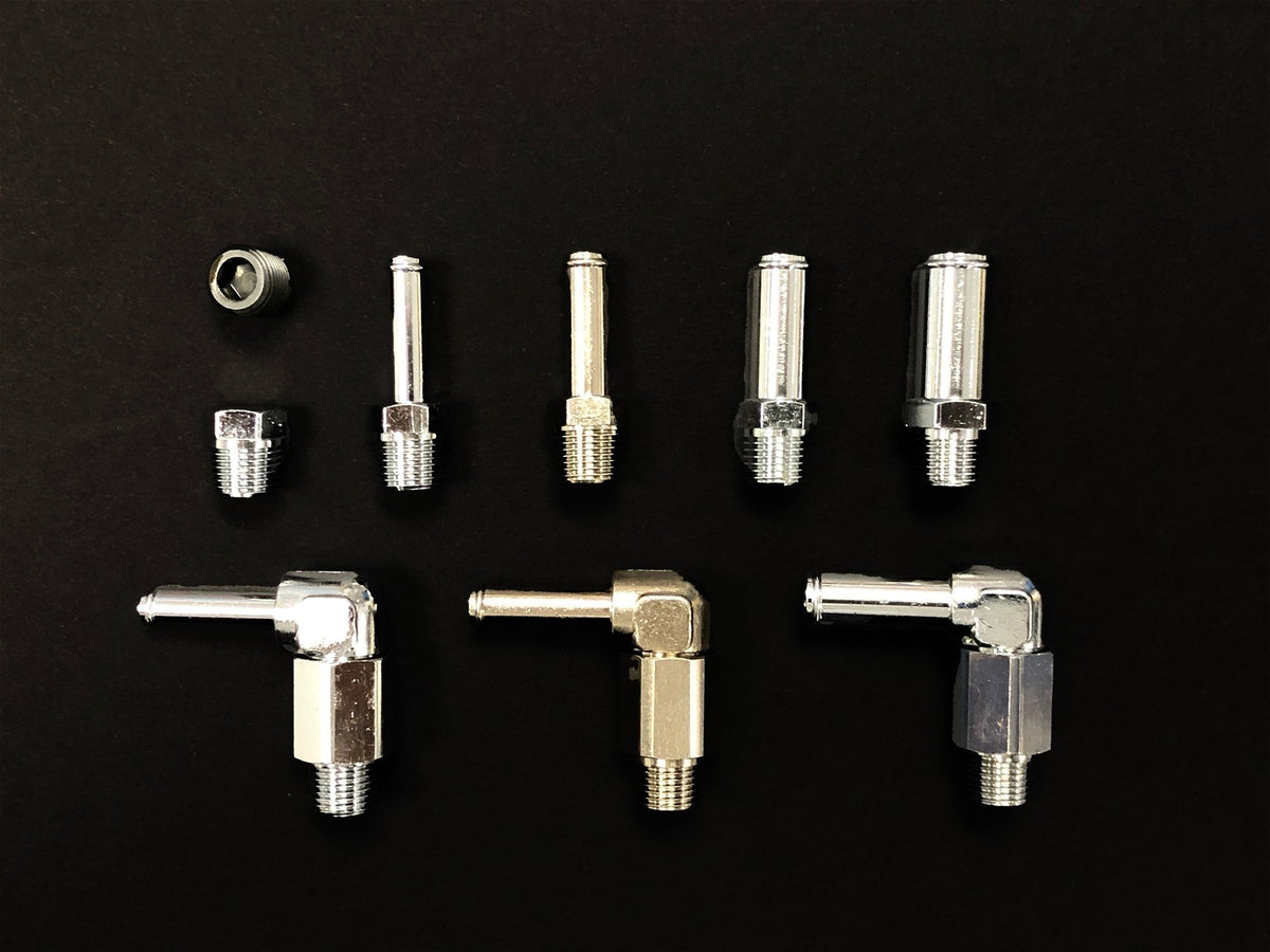 GReddy 8mm Vacuum Nipple 1/8in Pipe Thread Fitting | Universal (11900651)