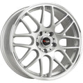 Drag Wheels DR37 Silver w/ Machined Lip 20x8.5 | 5x114.3 (DR372085062073S1)