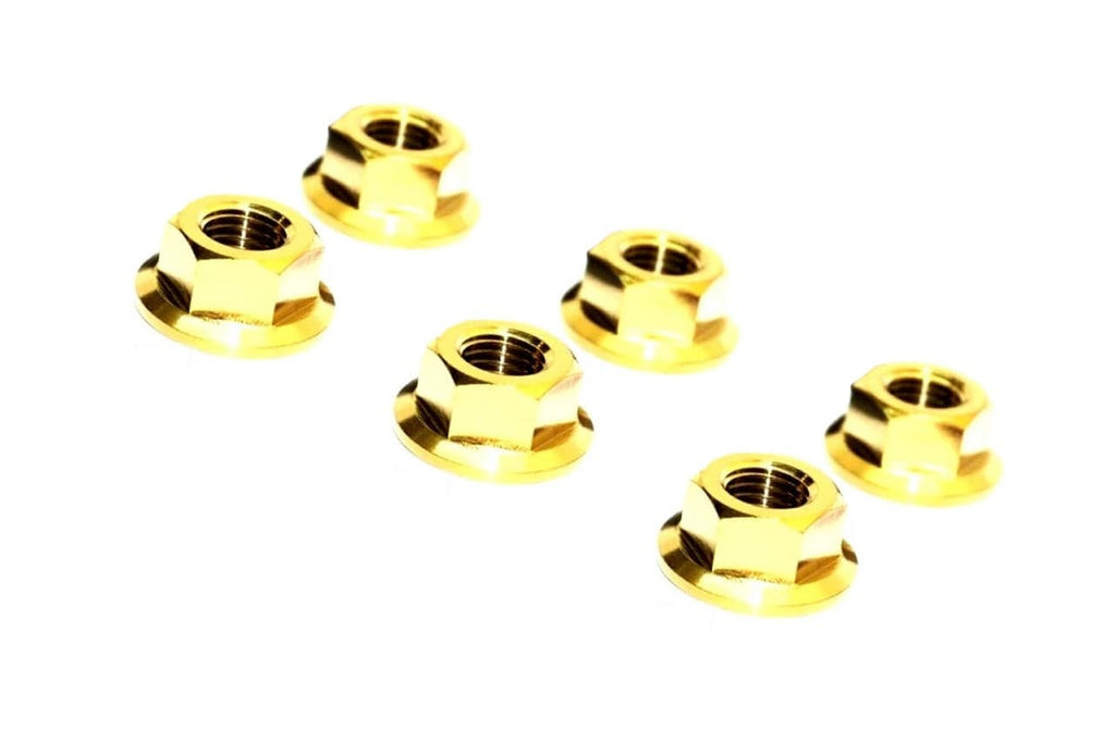ZSPEC Titanium Front Shock Tower Nuts | 2013-2021 Subaru BRZ/Scion FR-S/Toyota 86 and 2015-2021 Subaru WRX/STI (00843612196934)