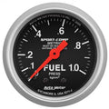 Autometer 2-1/16" 0-1.0 KG/CM2 Fuel Pressure Gauge SPORT-COMP | Universal (3311-J)