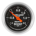 Autometer 2-1/16" -1/+2 BAR Vacuum/Boost Gauge Mechanical SPORT COMP | Universal (3303-M2)