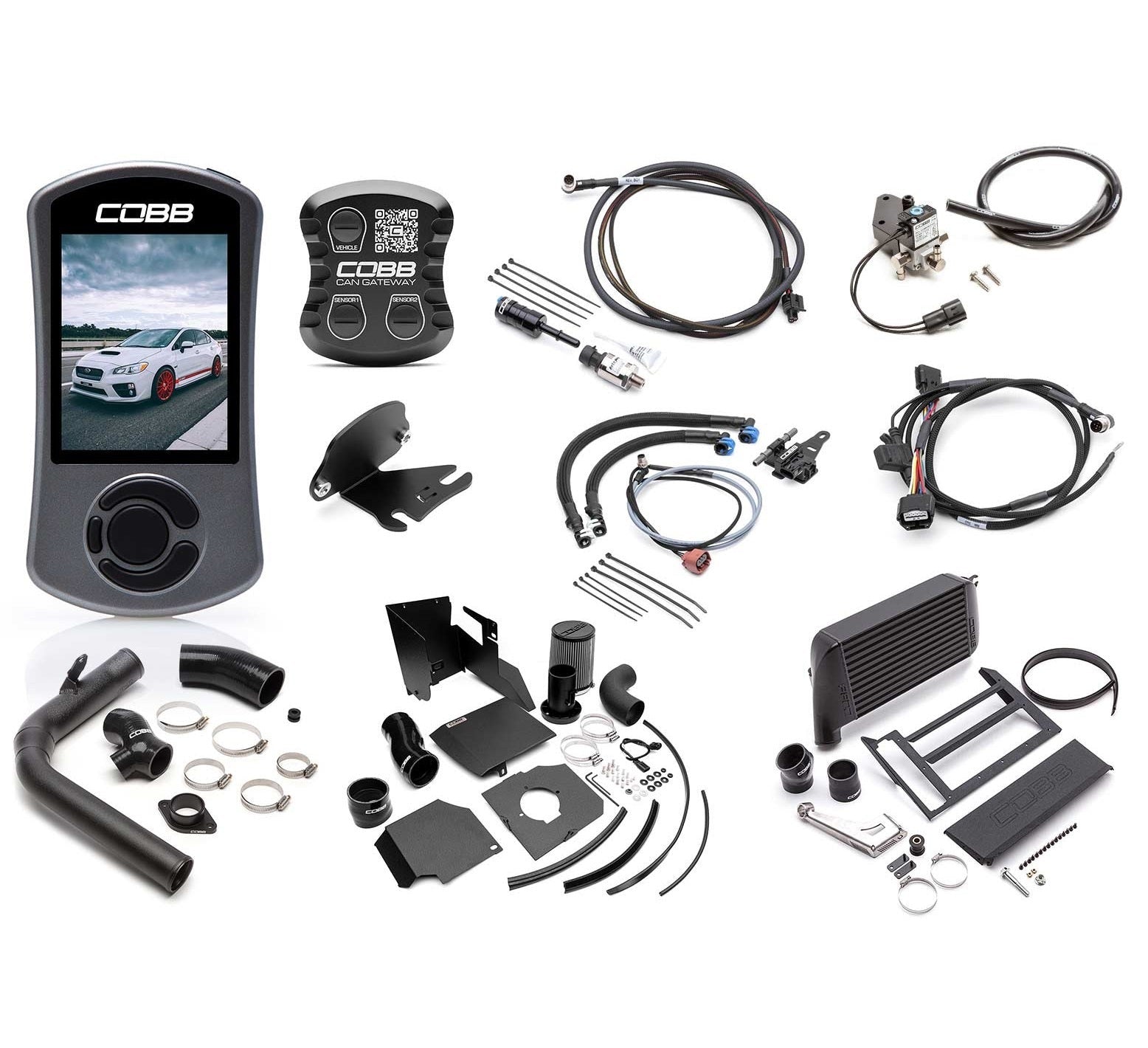 Cobb Tuning NexGen Stage 2 + CAN Flex Fuel Power Package | 2015-2017 Subaru WRX (SUB004NG2W2-1FF)