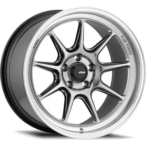 Konig Countergram Hyperchrome w/ Machined Lip 17x8 | 5x100 (CT8751040C)