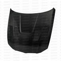 Seibon GTR-style Carbon Fiber Hood | 2007-2010 BMW 3 Series 2 dr E92 (HD0708BMWE922D-GTR)
