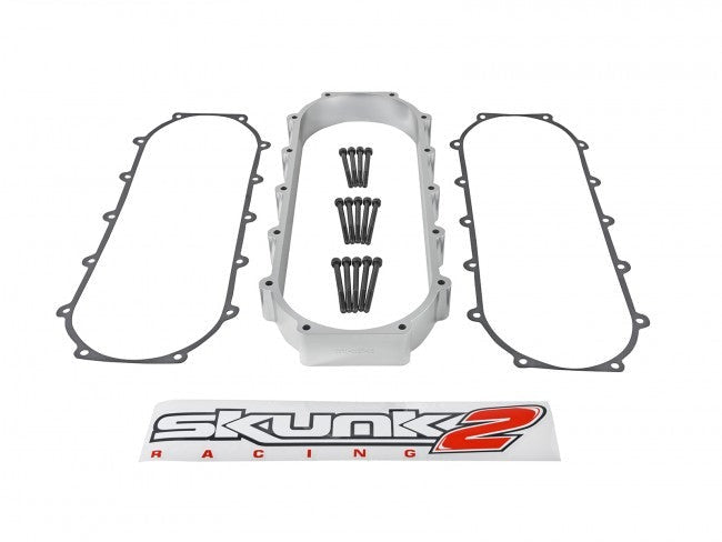 Skunk2 Ultra Race Plenum Spacer - 2L Silver (907-05-9002)