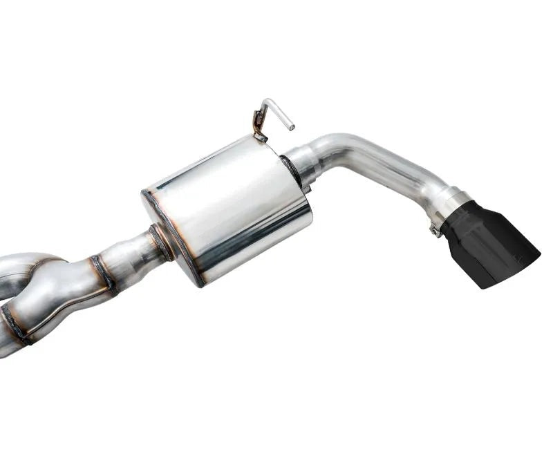 AWE Tread Edition Axleback Dual Exhaust for Jeep JL/JLU 3.6L/2.0T - Diamond Black Tips (3015-33001)
