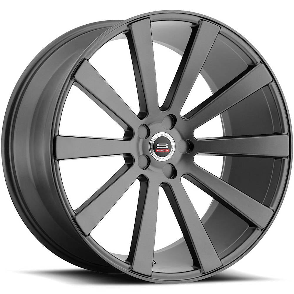 Spec-1 Wheels SPL-002 Titanium Gray 22x9 | 5x112 (SPL20222904015TT-DT5x112)