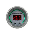 Autometer 2-1/16" Two Channel 0-2000 oF Digital Pyrometer EGT Gauge ULTRA-LITE Elite | Universal (6744-UL)
