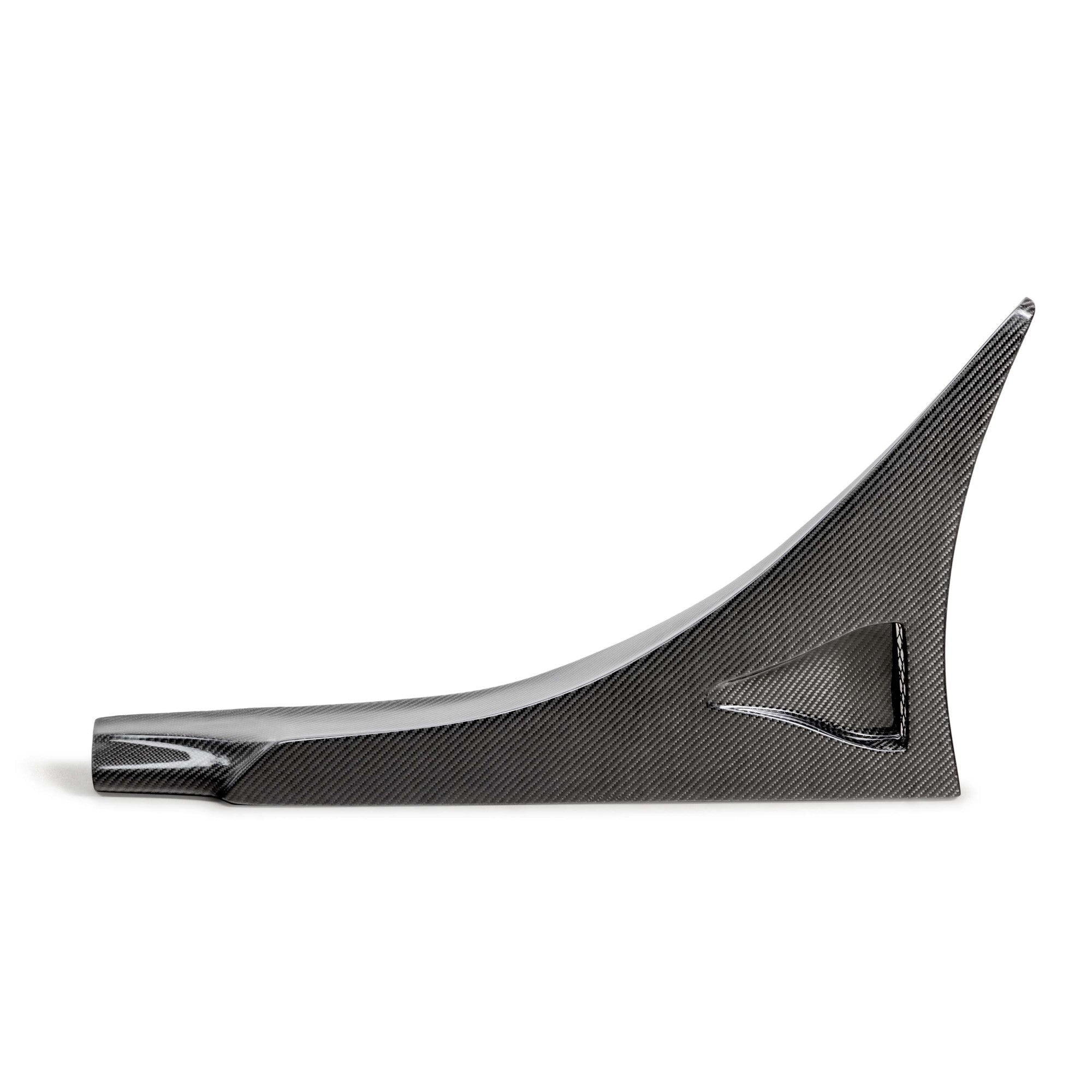 Seibon MB-style Carbon Fiber Rear Side Skirt Extensions | 2023+ Honda Civic Type R (SX23HDCVR-MB-R)