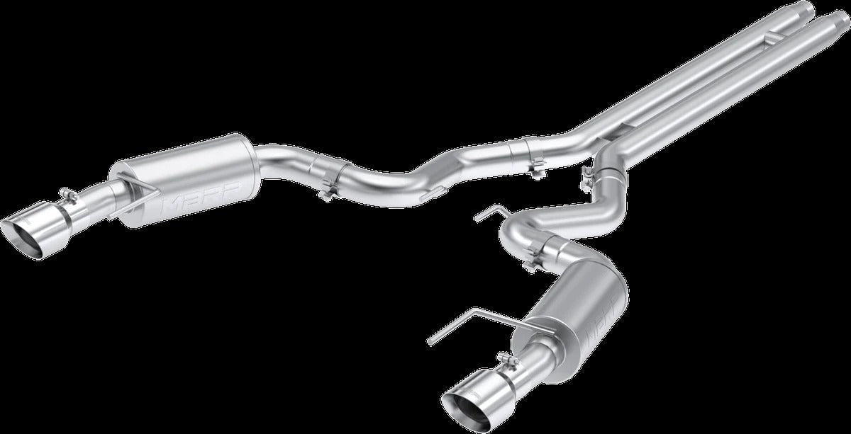 MBRP Stainless Steel 3" Cat-Back - Dual Exit | 2024+ Mustang GT (S7251)