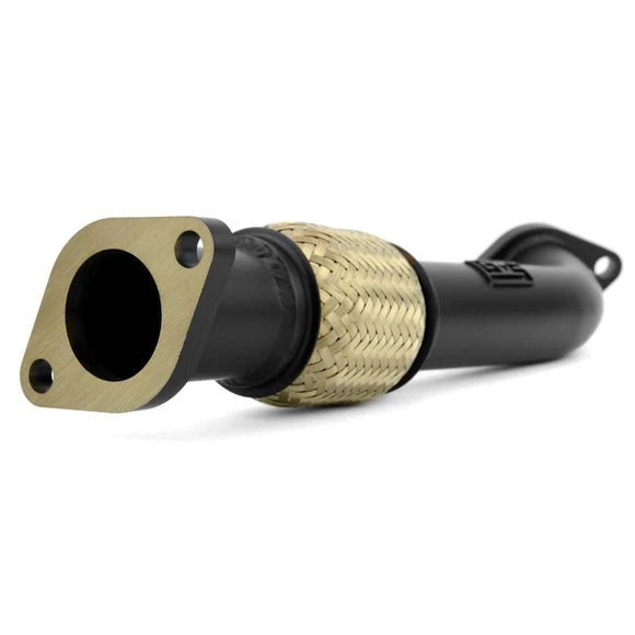 GrimmSpeed HiFlow Exhaust Manifold Crosspipe - Black Thermal Coated | 2006-2007 Subaru WRX & 2004-2008 Subaru Forester XT (GRM002001)