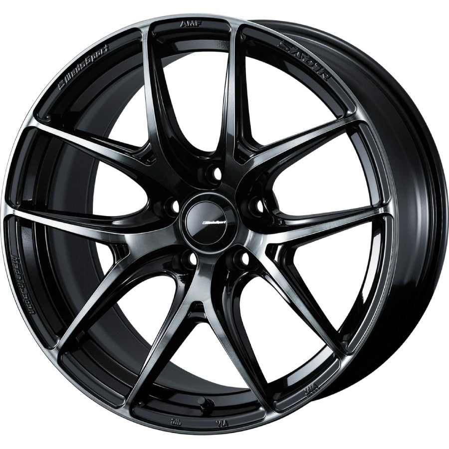 WedsSport SA-01R Weds Black Clear 17x7 | 5x114.3 (74622)