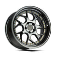 AodHan Wheels DS02 Black Vacuum Chrome 19x11 | 5x114.3 (DS21911511422VB)
