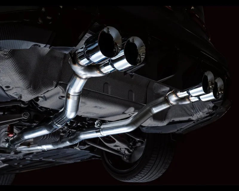 AWE Track Edition Catback Exhaust for BMW G8X M3/M4 - Chrome Silver Tips (3020-43482)