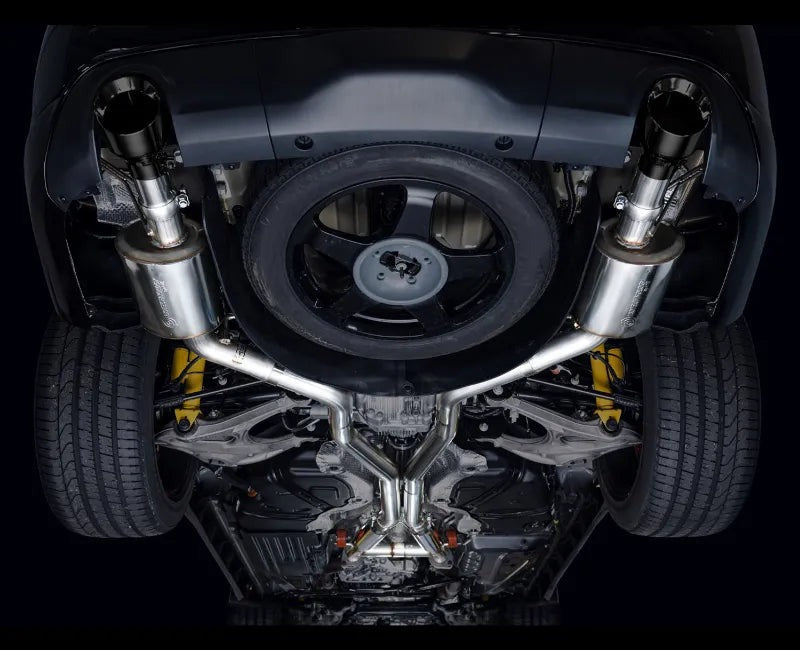 AWE Touring Edition Exhaust for Dodge Durango 6.4 / 6.2 SC - Diamond Black Tips (3015-33952)