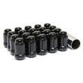 Muteki Tuner Spline M12x1.5 Lug Nuts - Black Close Ended (41886B)