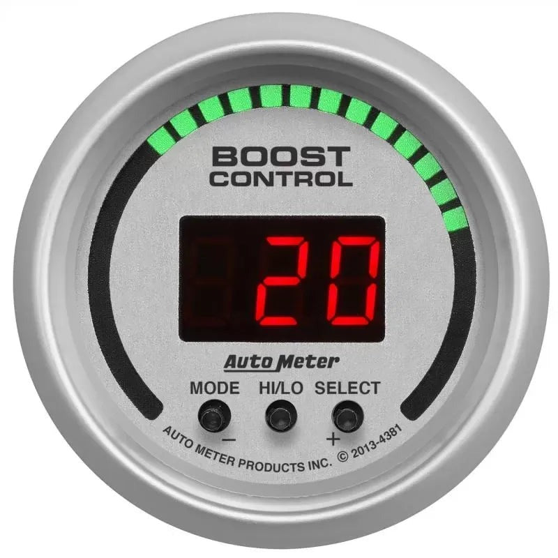 Autometer 2-1/16" 30 IN HG/30 PSI Boost Controller Gauge ULTRA-LITE | Universal (4381)