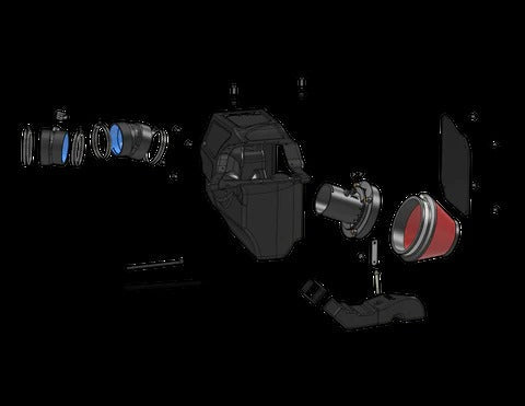 PRL High Volume Intake System | 2022+ Honda Civic Type-R & 2023+ Integra Type-S (PRL-FL5-INT-HVI)