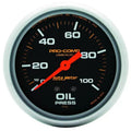 Autometer 2-5/8" 0-100 PSI Oil Pressure Gauge Liquid Filled | Universal (5421)