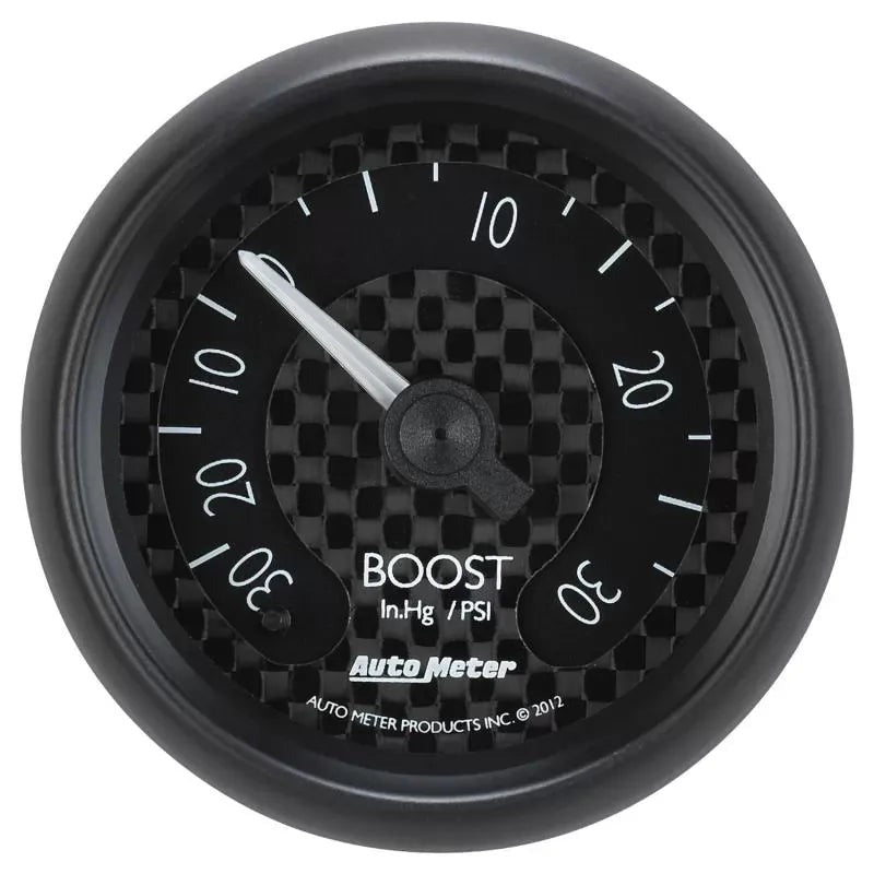 Autometer 2-1/16" 30 IN HG/30 PSI Vacuum/Boost Gauge GT | Universal (8003)